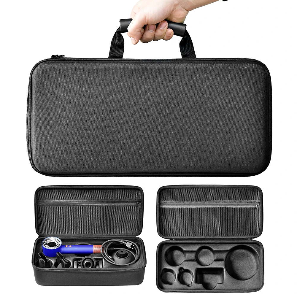 

Hard Carrying Case Nylon Shockproof Travel Case Dustproof Protective Storage Case for Dyson Supersonic Hair Dryer HD08/HD15/HD16