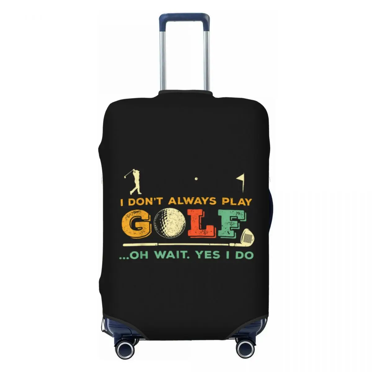 

Custom Funny Golf Quote Luggage Cover Protector Funny Travel Suitcase Covers for 18-32 Inch