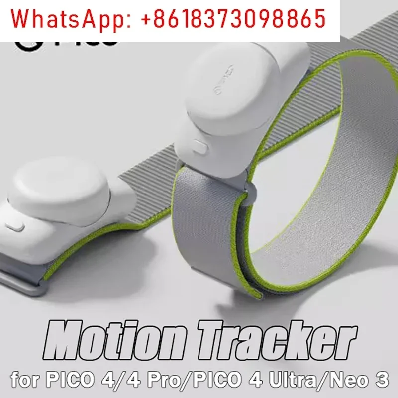 PICO Motion Tracker for PICO 4/4 Pro/PICO 4 Ultra/Neo 3 Peak Motion Tracker Full Body Motion Tracking Support PC VR Sports Games