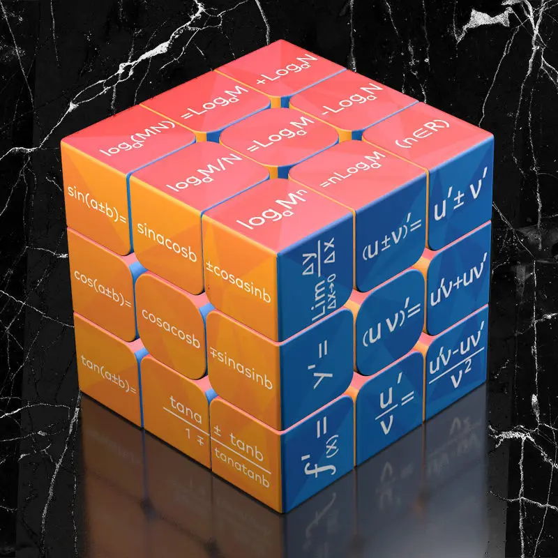 3X3X3 Magic Cube สารเคมีตารางธาตุฟิสิกส์ Cube นักเรียนคณิตศาสตร์ภาษาอังกฤษสูตร Magico Cubo การศึกษาการเรียนรู้ของเล่น