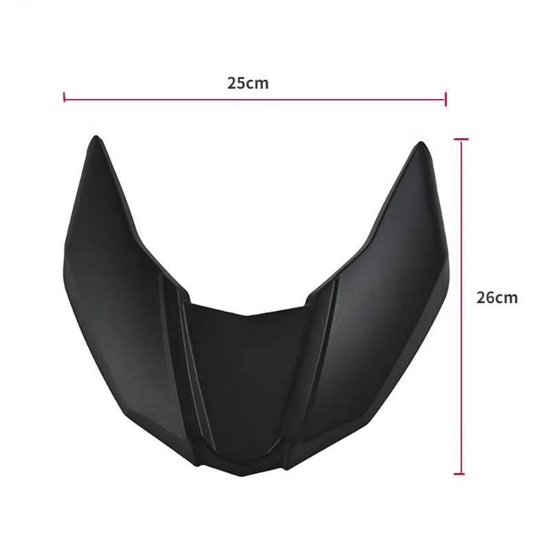 Motorcycle modification bird beak fixed wing shark fin inlet wing lower lip wind knife suitable for BMW G310GS 2017 2018 2019-24 image 4