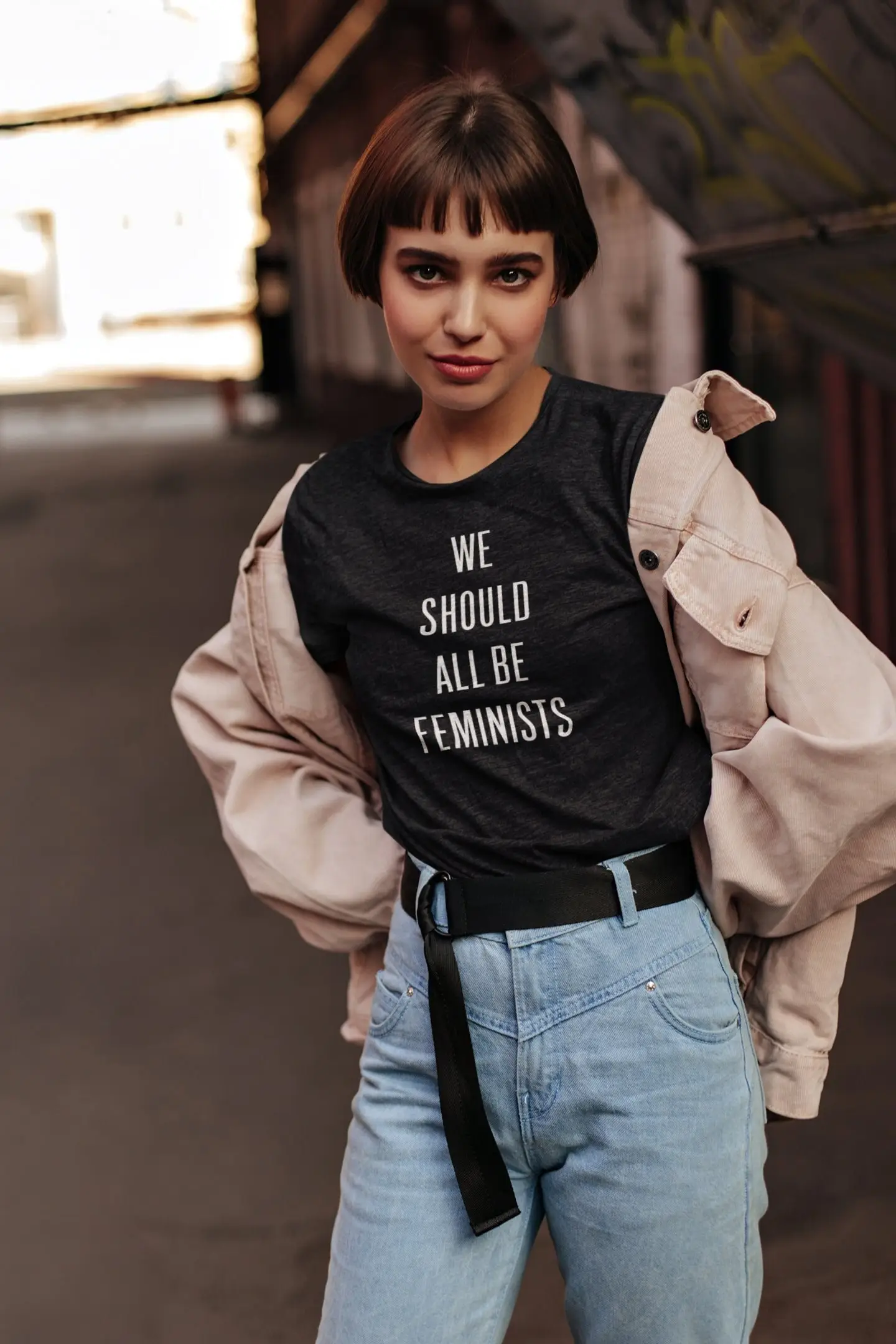 

For Feminist Birthday Womens Clothing We Should All Be Feminists T Shirt Unique Fashion Outfit Tops