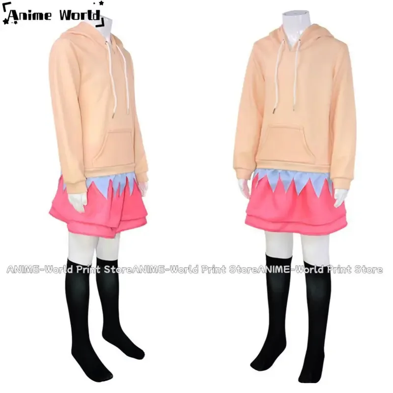 

《Custom Size》Unisex Anime Cos Himawari Hima Cosplay Costumes Halloween Party Uniform Setss;2'd,5.h;