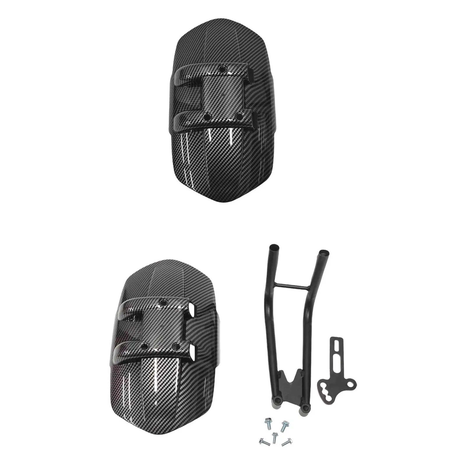 دراجة كهربائية الحاجز الخلفي دراجة نارية قطعة من نسيج Splashproof سهلة التركيب دراجة نارية الملحقات Mudflap