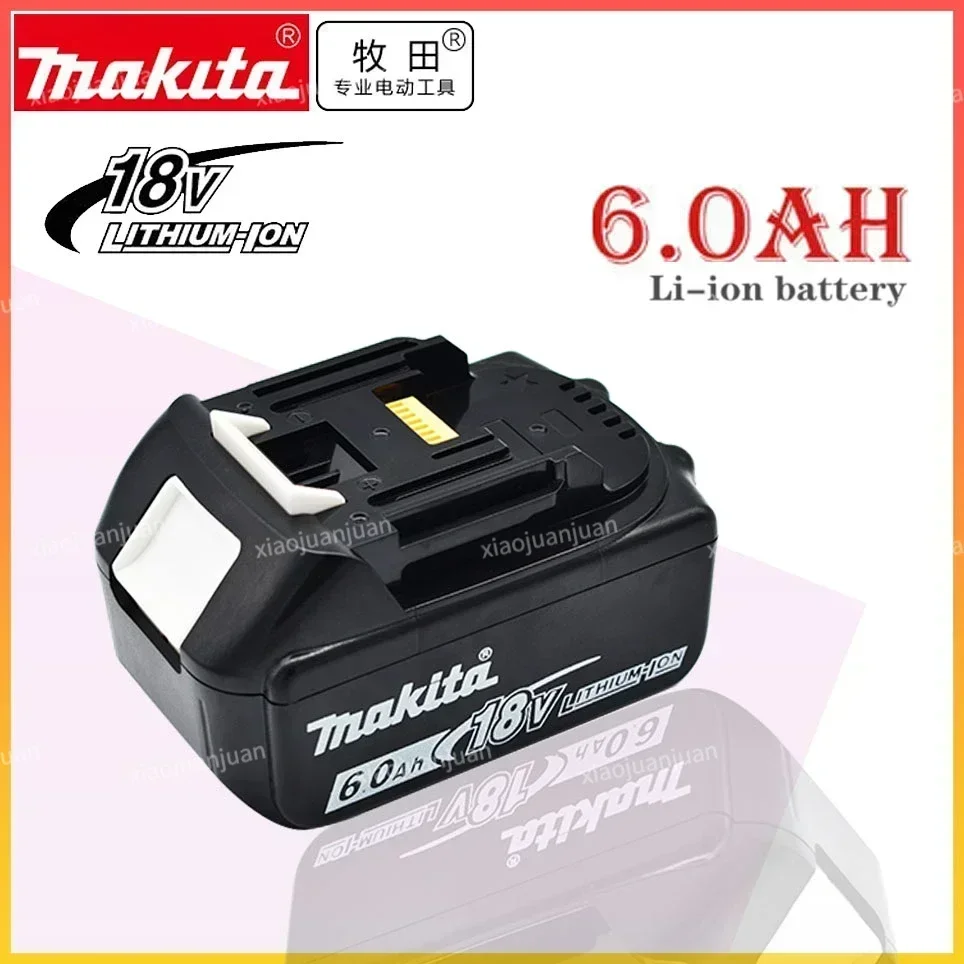 

18V 6.0Ah Makita Original With LED lithium ion replacement LXT BL1860B BL1860 BL1850 Makita rechargeable power tool battery 6AH