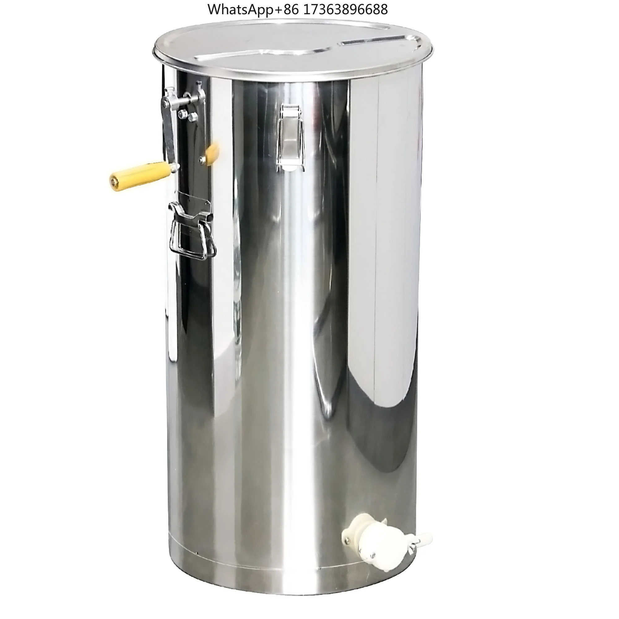 Extractor de Miel Manual de 2 Cuadros a Precio de Fábrica, Separador Sólido-Líquido para Granja Apícola, Proveedor de Equipos de Apicultura