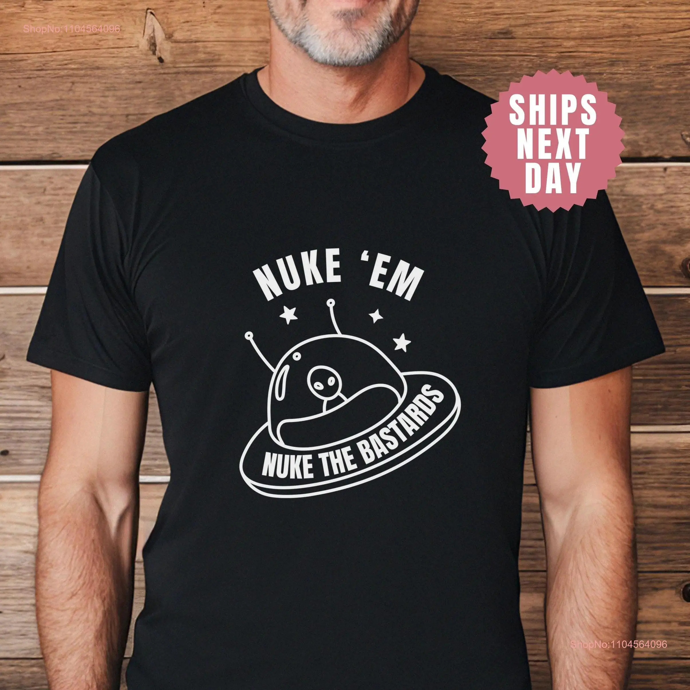 Funny UFO GifT T Shirt Alien Abduction Spaceship for Him or Her Extraterrestrial Flying Saucer long or short sleeves