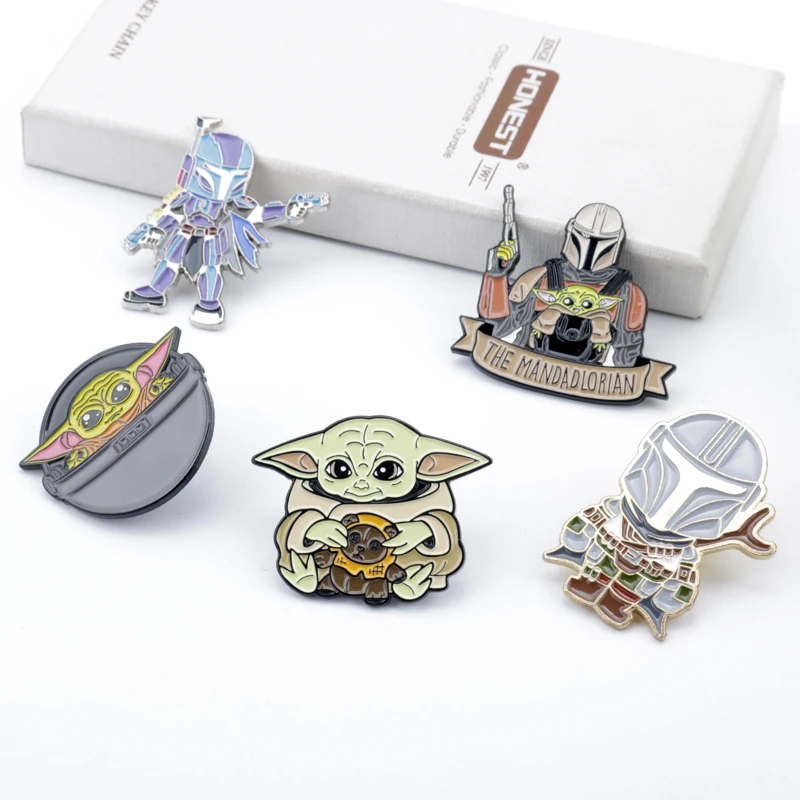 Anime Enamel Pin Funny Movies Lapel Badges Manga Brooches for Women Fashion Jewelry Accessories Gifts