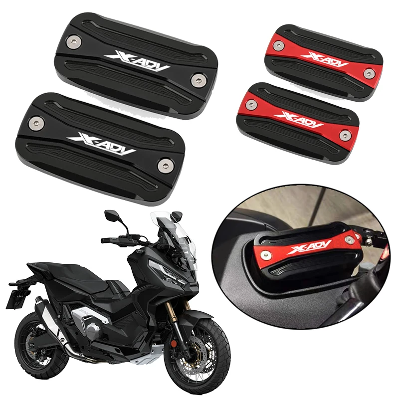 Para HONDA XADV 750 X-ADV 750 XADV750 X ADV 2017-2025 Acessórios para Motocicleta Tampa do Reservatório de Fluido do Cilindro de Freio Dianteiro