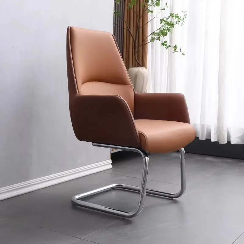 Pillow Armrest Office Chair Soft Leather Gaming Leather Office Chair Cheap Designer Soft Silla De Oficina Home Furniture