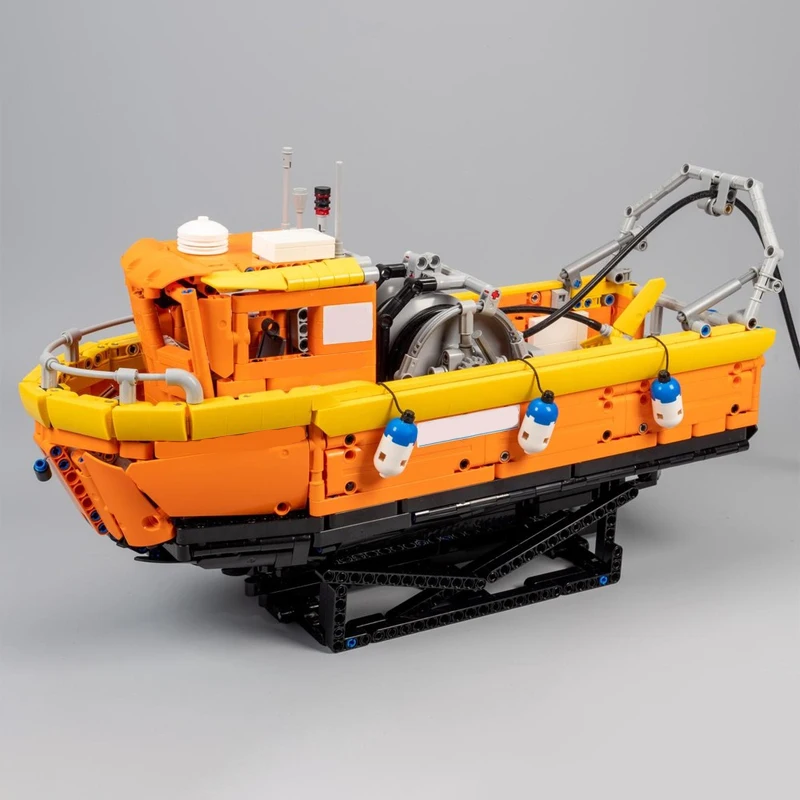 1789pcs MOC Seismic Workboat Model Building Blocks Construction Toy Christmas Gifts Idea Education Creative Birthday Assemble
