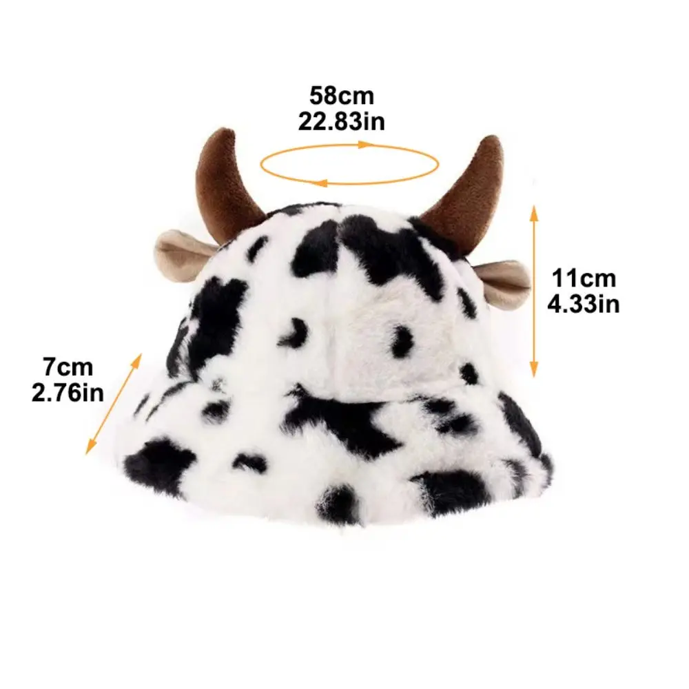 Sombrero de cubo peludo de piel sintética a la moda para mantener el calor, gorro cálido y esponjoso informal, gorro calentador de Hip Hop Unisex para mujer y hombre