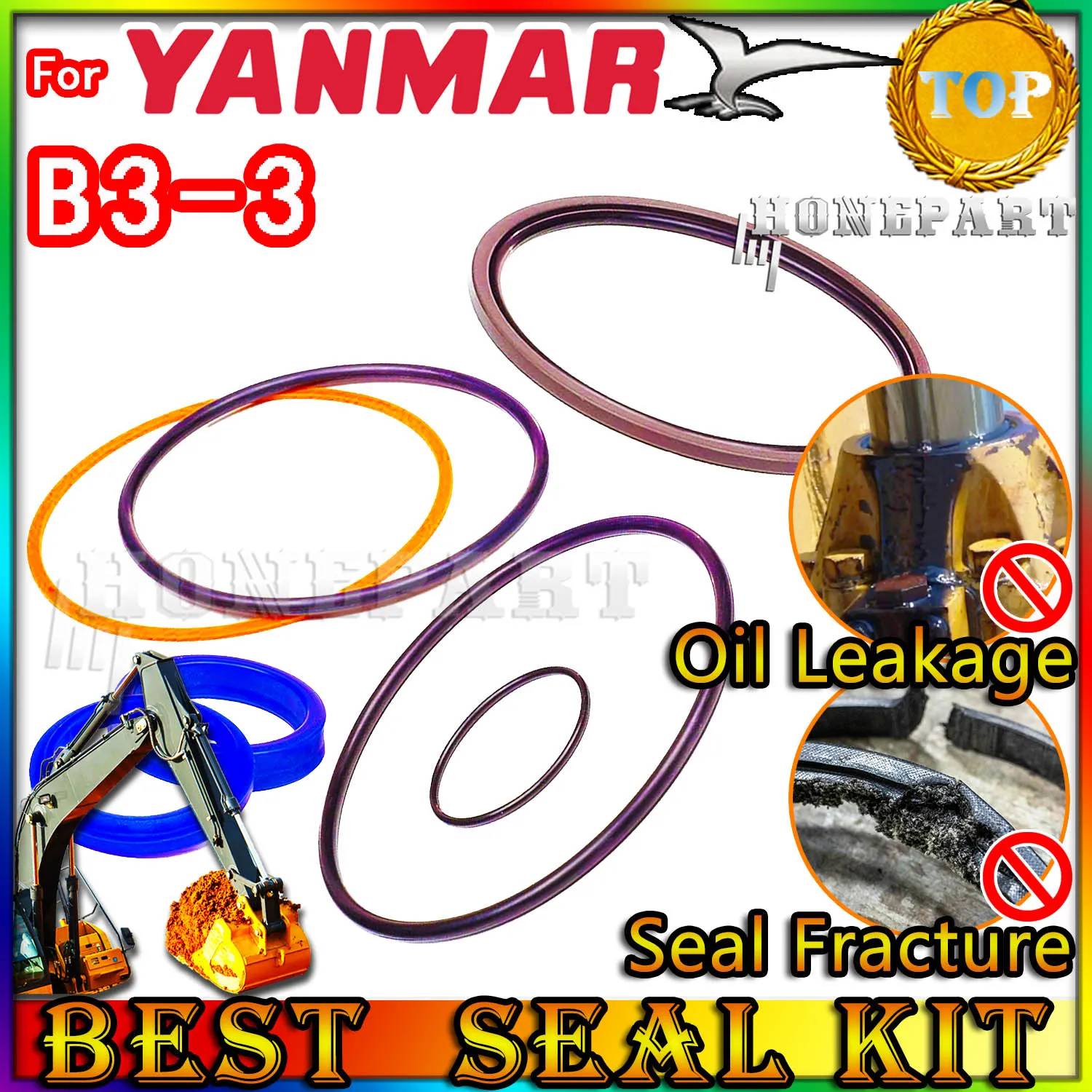 For Yanmar B3-3 Oil…
