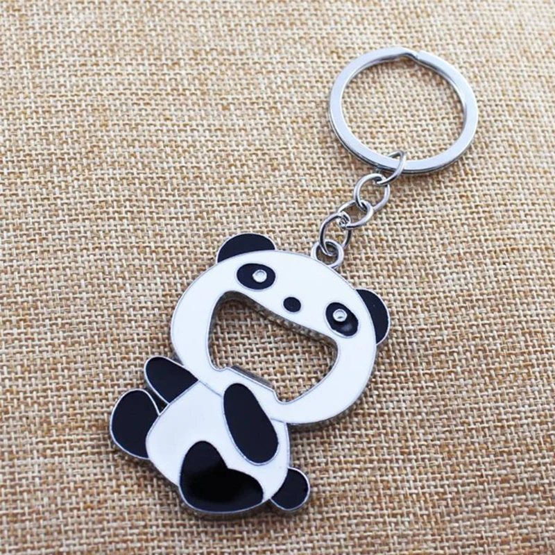 F92B для Creative Panda Beer Openhand Hond Howd Bottle Opener Panda Портативный пивной газированную газированную газированную