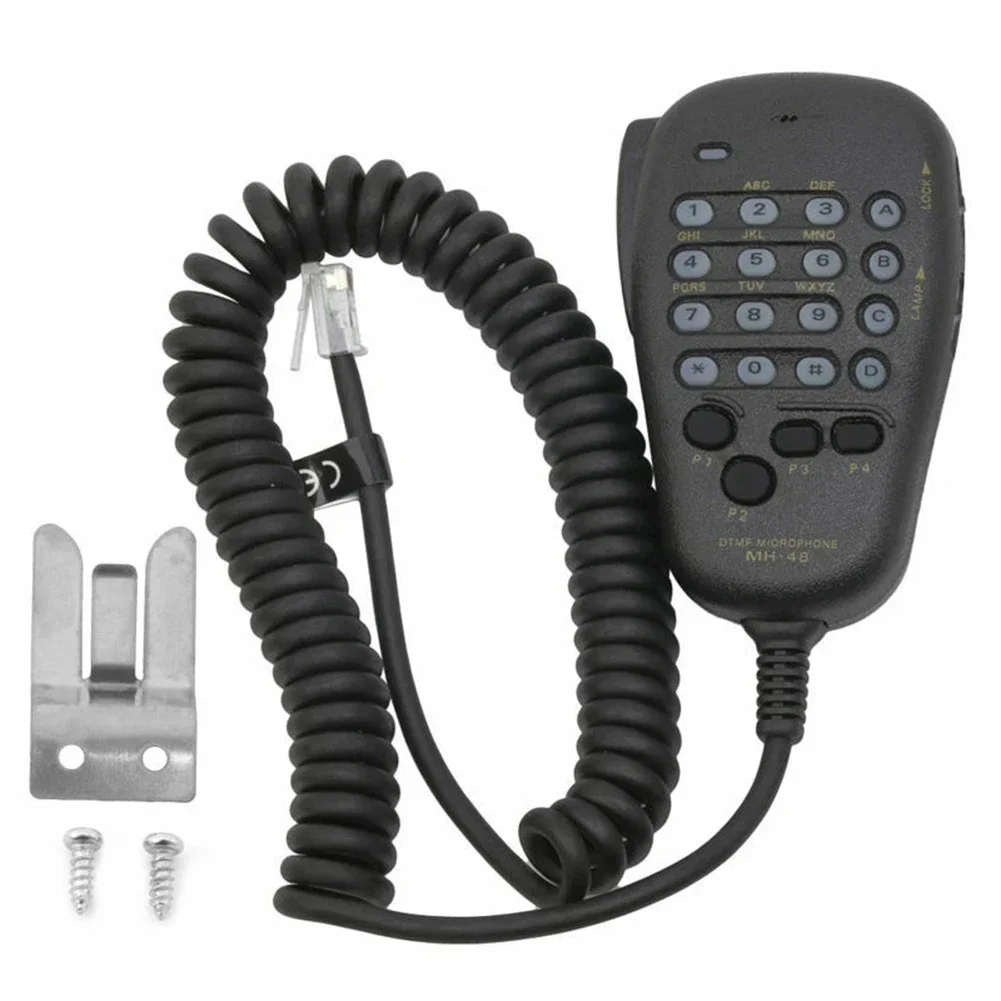 

Радиомикрофон MH48A6J с подсветкой клавиш и спиральным кабелем для Yaesu FT7800R, FT8800, FT8900R, FT7900R, FT1807, FT1907