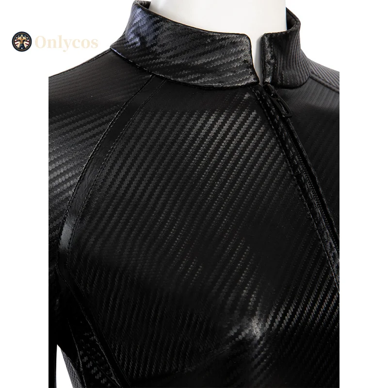 Selina Kyle Cosplay The Knight Costume Party Fashion Jumpsuit Bodysuit Sexy Uniform Halloween Role Play Clothing Onlycos
