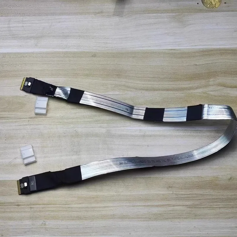 

SIim 4.0 SAS Line SFF-8654 8X 74P 24G Double Straight Head Cross Line Graphics Card Extension Cable