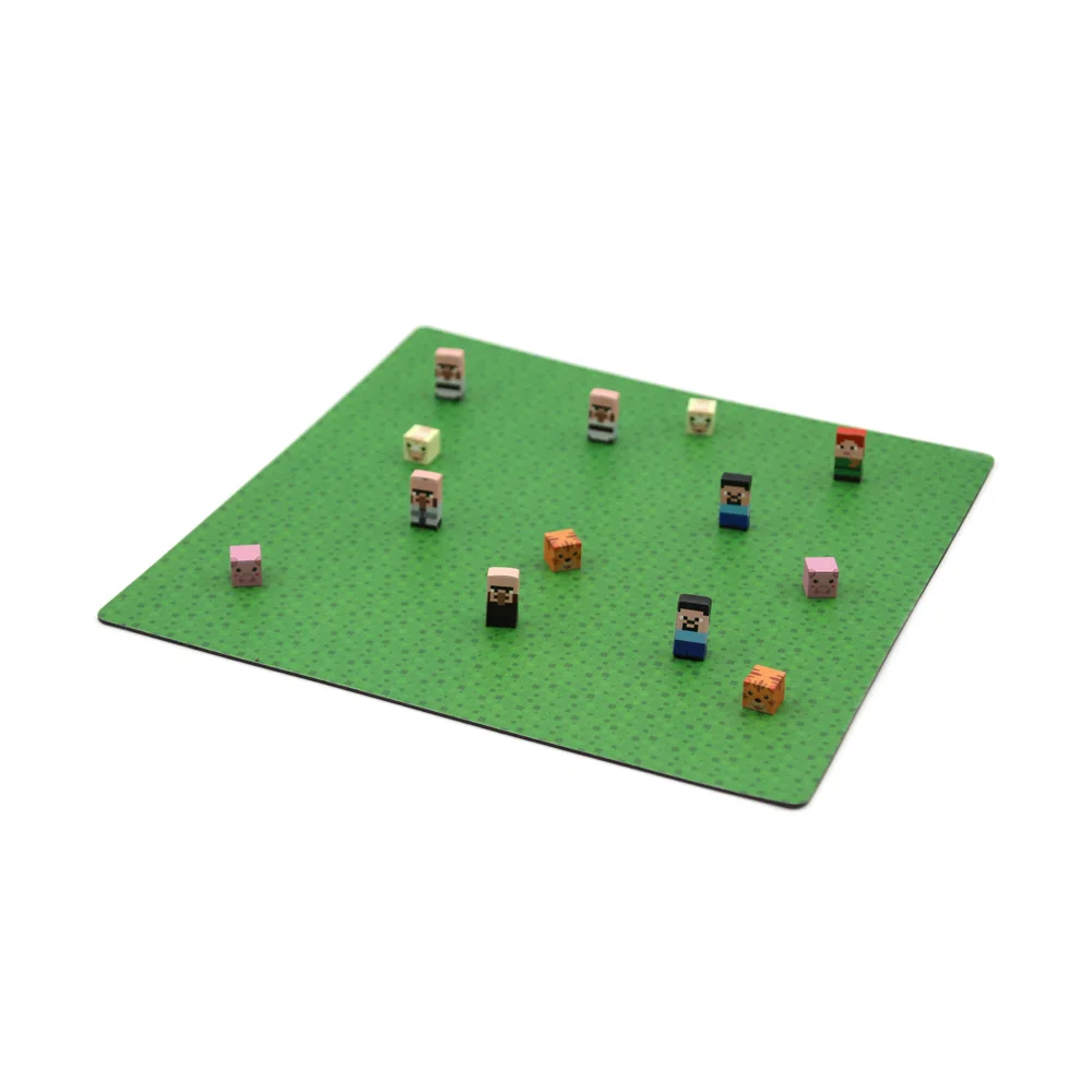 1pc Simplify Grass Magnetic Building Blocks My World Toy Diy Kit Toys&Hobby For Children Boys Kids Toys Gift Mini Blocks Bricks