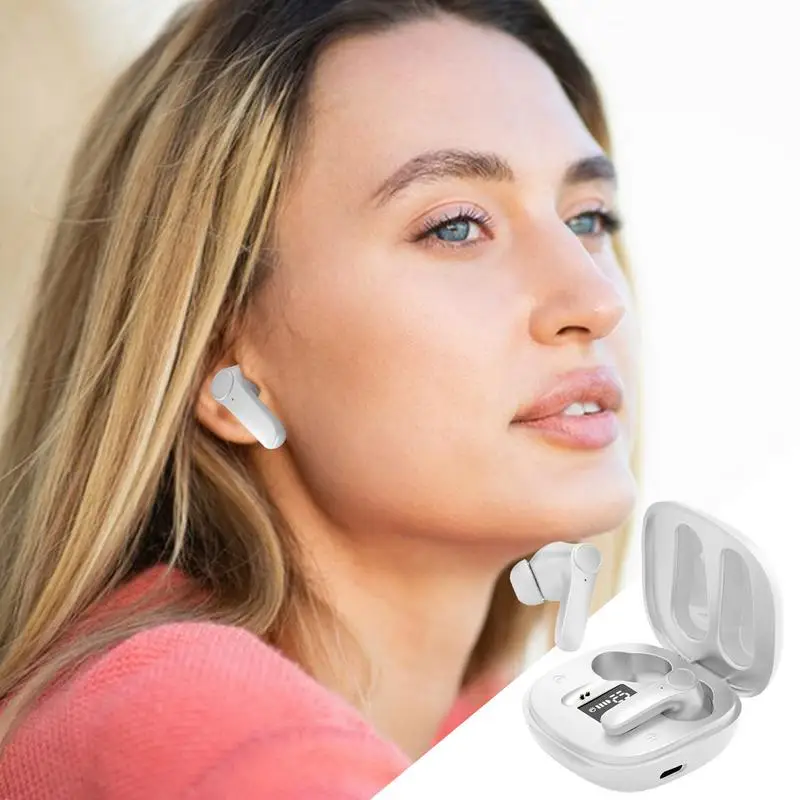 Wireless Earbuds with 4 Modes Rechargeable Bluetooths Earphone Translation Headphones Smart Voice Translator Earbuds for phones