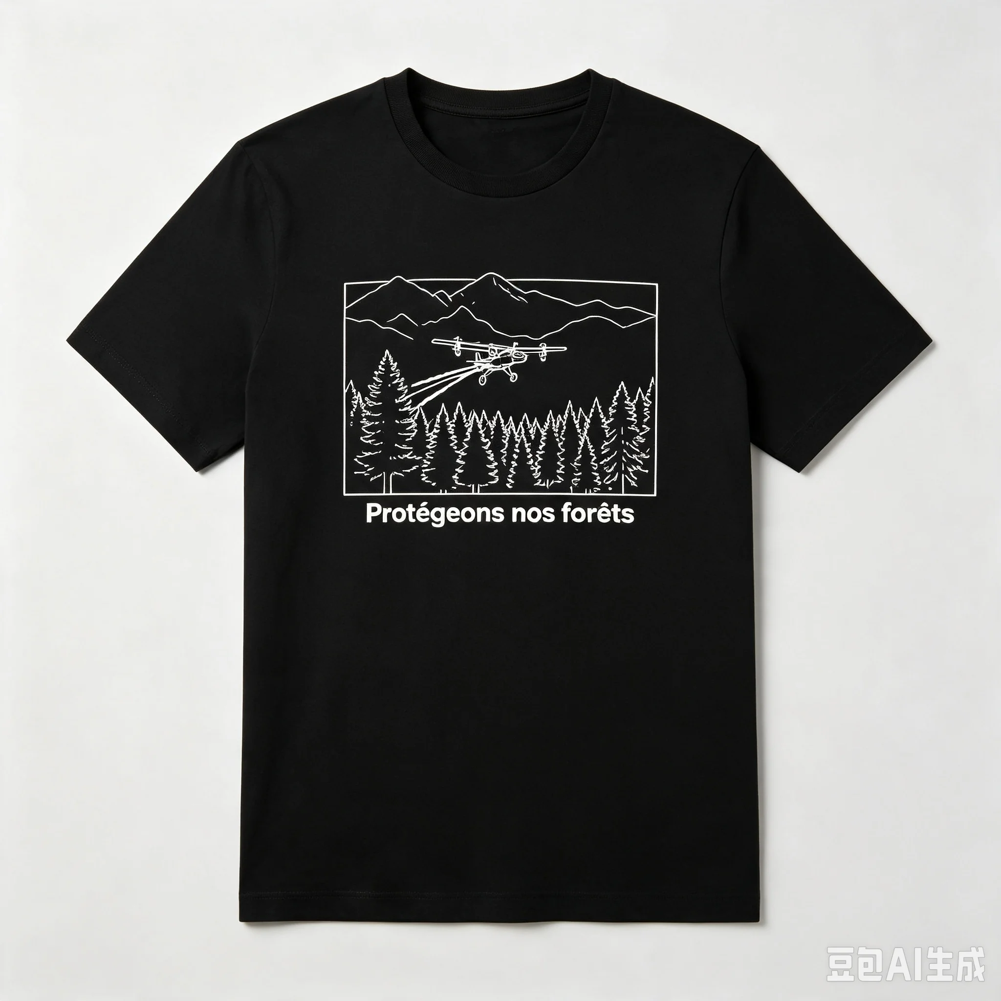 Sauvons La Foret France Wildfire Protection Environmental Tshirt Men Women Cotton Short Sleeve Casual Tops