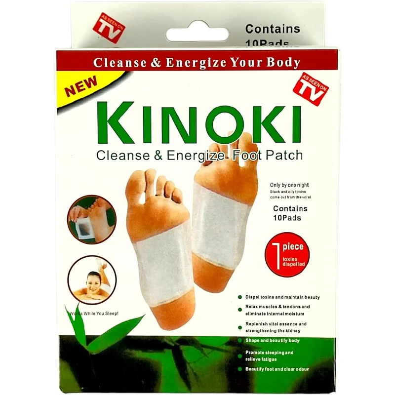 

Foot Pads Premium Natural Stick on Foot Patches for Foot Pain Relief Eliminator Unpleasant Odors of Feet Balance The Body