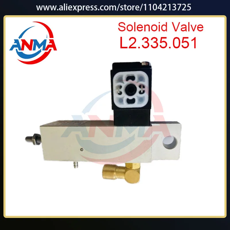 

1 шт., высокое качество, SM74 SM52 XL75, электромагнитный клапан L2.335.051, детали машины для офсетной печати