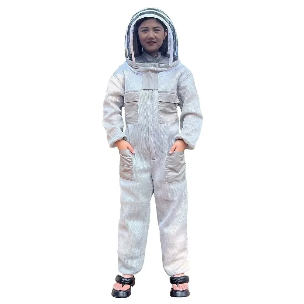 Bee Suit Professional Grade Preferred 3D Air Cotton Fabric Full Body Beekeeping Protective Clothing Beekeeper Suits