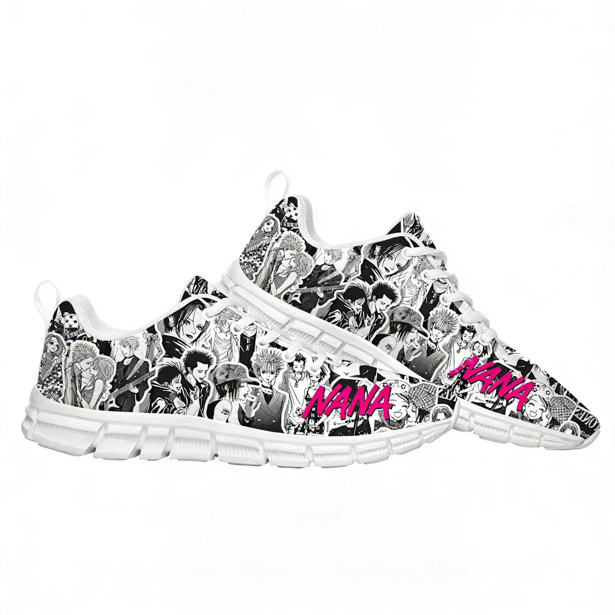 NANA Sneakers Mens Womens Teenagers Personalized Sports Shoes Casual Comfortable High Quality Durable Cartoon Personalized Shoes