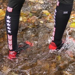 RANDY SUN Hiking Waterproof Socks Ankle or Knee High Breathable Sweat Wicking Women Outdoor Sports Fishing Hunting Cycling Socks