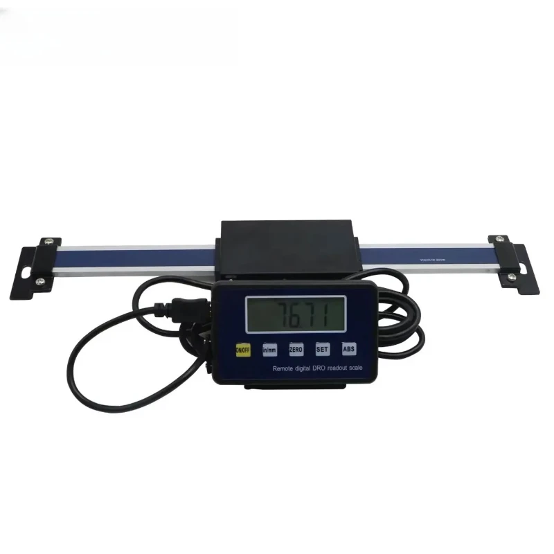 0-150 200 300mm Digital Magnetic Linear Scale, External DRO Readout Sensor, Remote Display for Lathe Milling Machine DIY