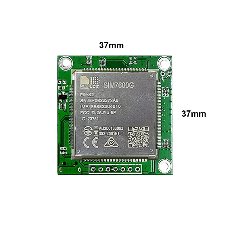 SIMcom SIM7600G Modul Global Band Development Board 4G LTE CAT1 GNSS Modul Core Board Breakout Kit mit FPC GPS Antenne