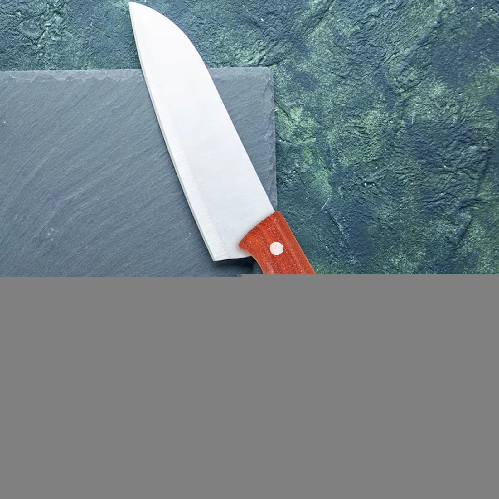 

2Pcs SolidWoodHandle ChefKnifeReplacement KitchenKnivesHandles MakingSupplies RepairGrip LongTimeUse ComfortableHandFineTexture