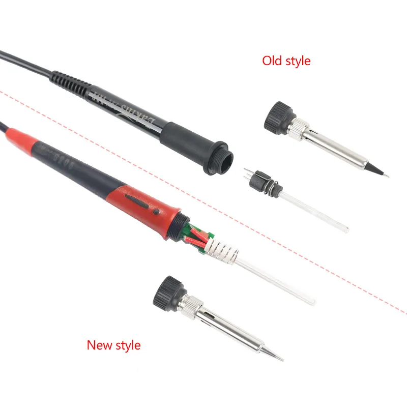 Iron Handle Iron Heater Hot Air Gun Handle Heater For Eakins 8586D Digital Soldering Station Hot Air Gun Rework Station