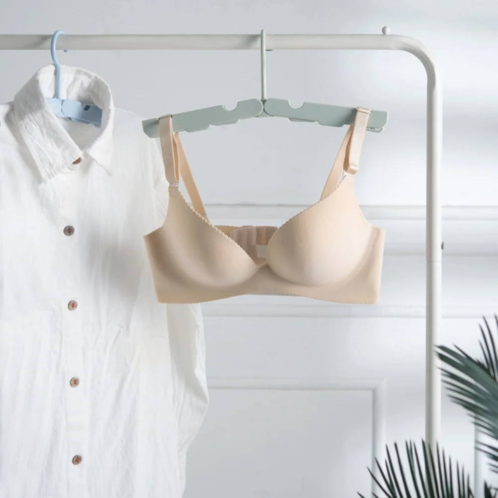 

Travel Pink Folding Clothes Hanger Portable Anti-Skid Plastic Space Saving Adjustable Rack for Business Home School Use