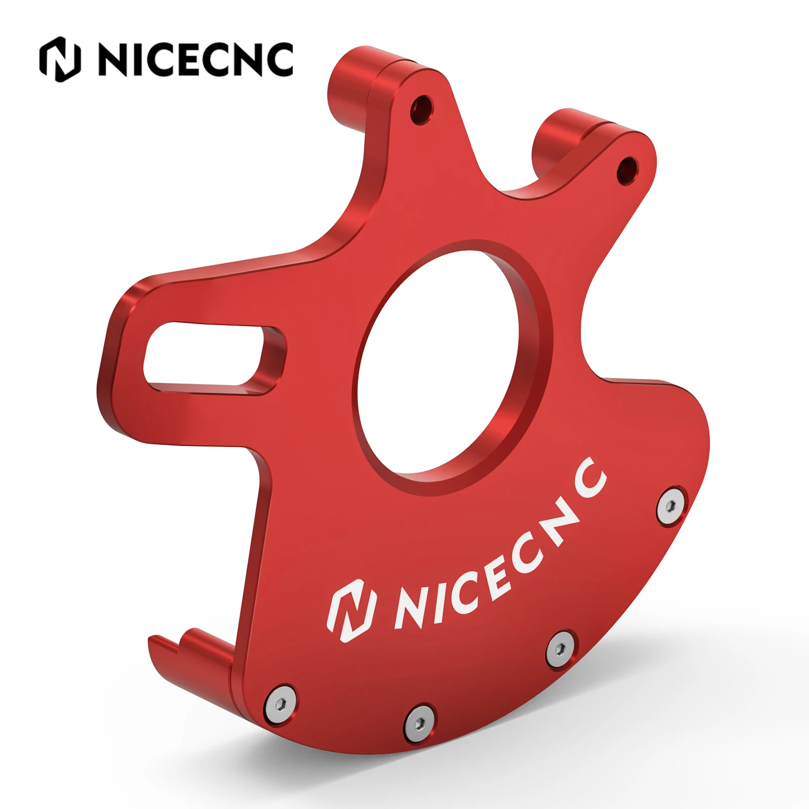 

NICECNC Brake Caliper Bracket Hanger For Yamaha Raptor 700/700R 2006-2012 Replaces OEM 1S3-25721-01-00 ATV Brake Disc Protector