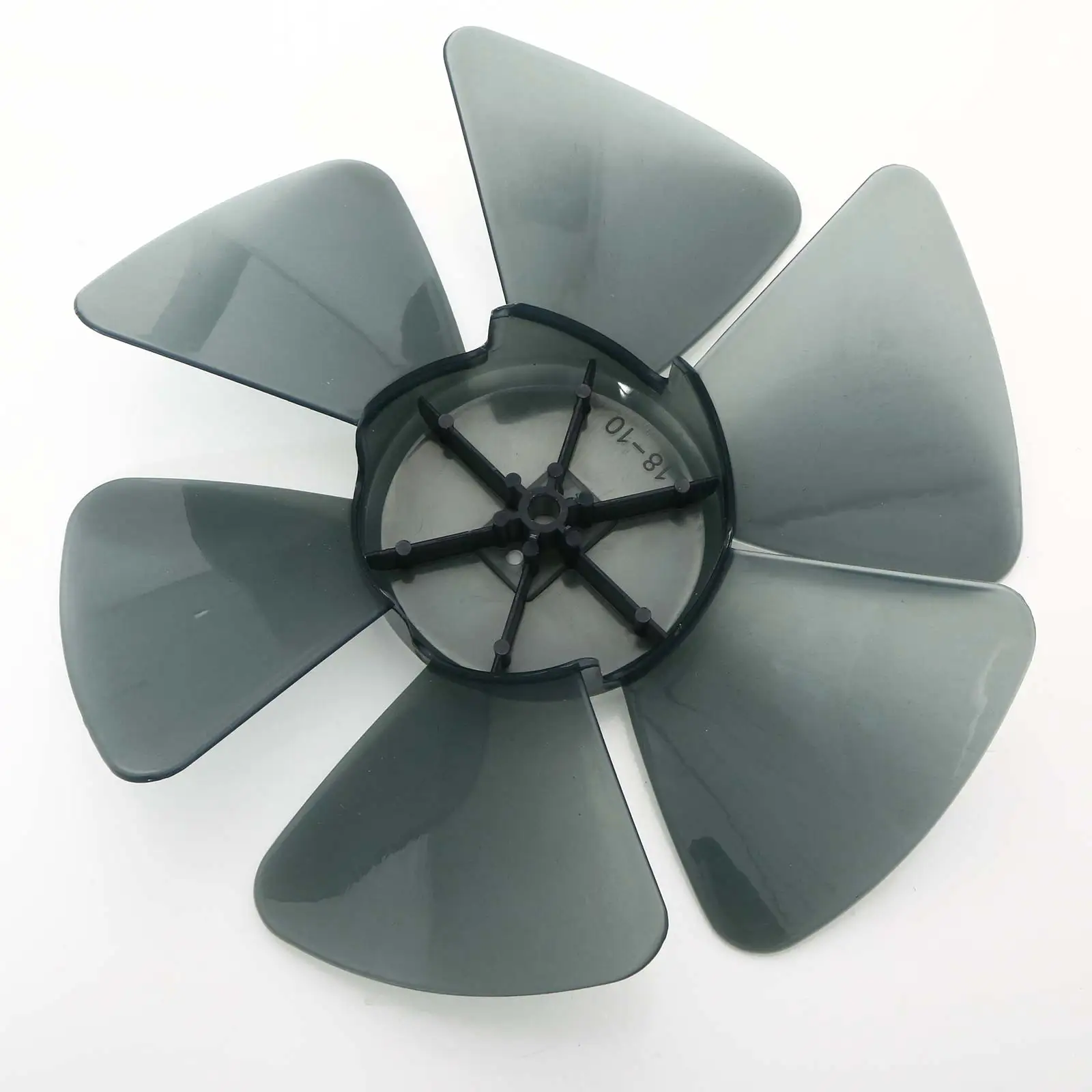 Household Silent Fan Blades 5/6/15leaves Plastic Silence Impellor with Nut Cover Replacement for Stand/Table Fanner Accessories