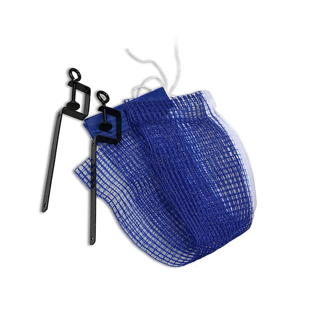 

Table Tennis Rack Set Portable Metal Polyester Frame For Office Home Table Tennis Net Rack Classroom Play Blue