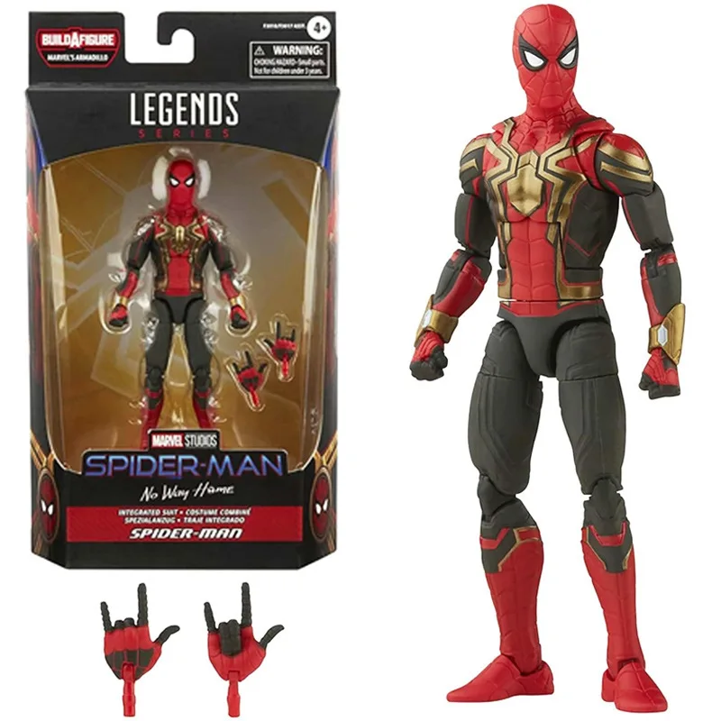 

Мстители Человек-паук 3 красное золото герои без возврата Fusion костюм 6-дюймовая фигурка Коллекционная игрушка для мальчиков подарок на день рождения