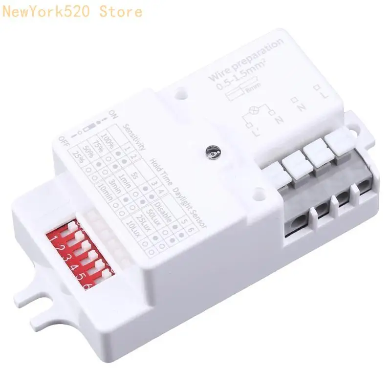 AC 220V-240V/50Hz Microwave for Radar Body Motion Detector For LED Light N84C