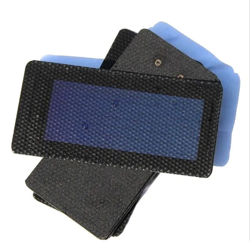 BUHESHUI 0.3 واط 1.5 فولت الخلايا الشمسية المرنة غير متبلور السيليكون يمكن طوي ضئيلة جدا لوحة طاقة شمسية التعليم أطقم 2 قطعة شحن مجاني