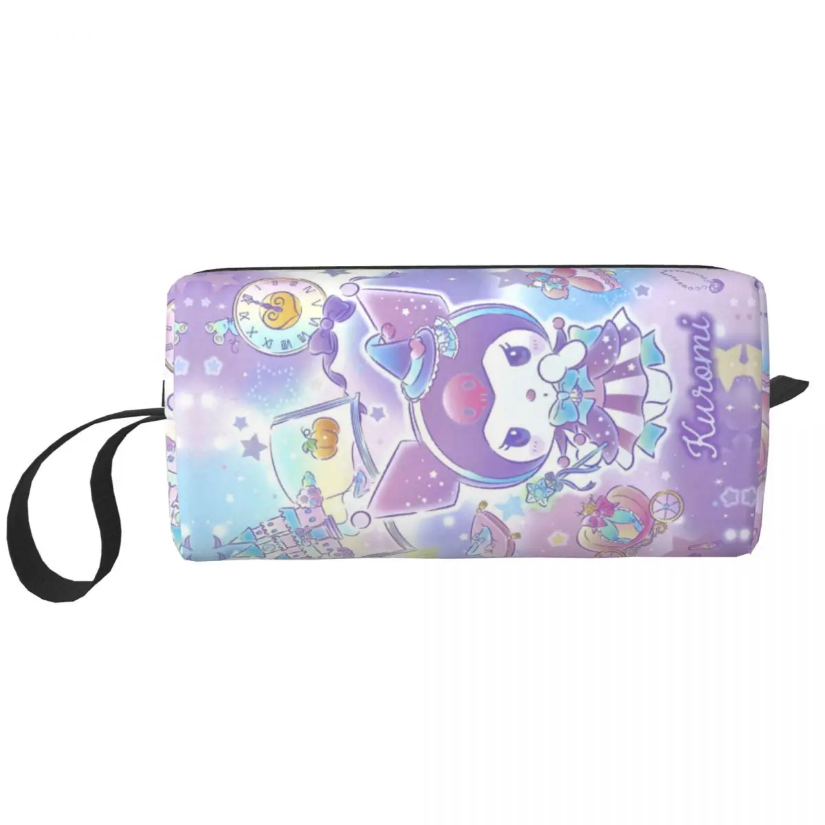 

Custom Kuromi New Anime Cartoons Kawaii Travel Cosmetic Bag Women Toiletry Makeup Organizer Lady Beauty Storage Dopp Kit