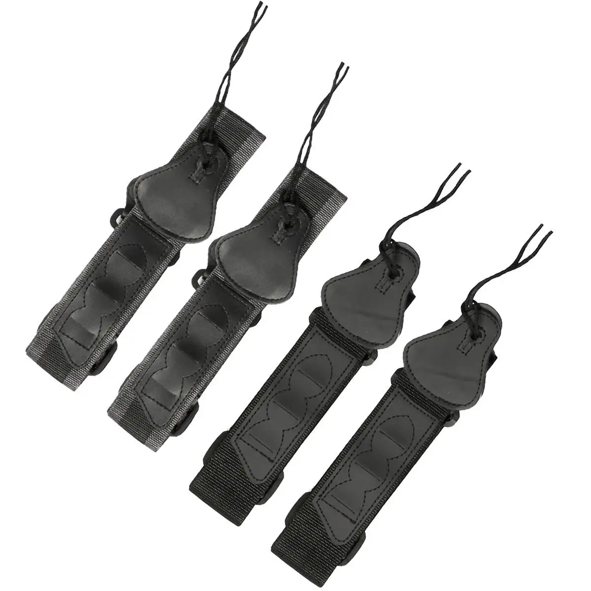 

4 Pcs Guitar Bass Strap Electric Adjustable Buttons Shoulder Accessories Western Belt Practical Sling Durable Replacement Ethnic