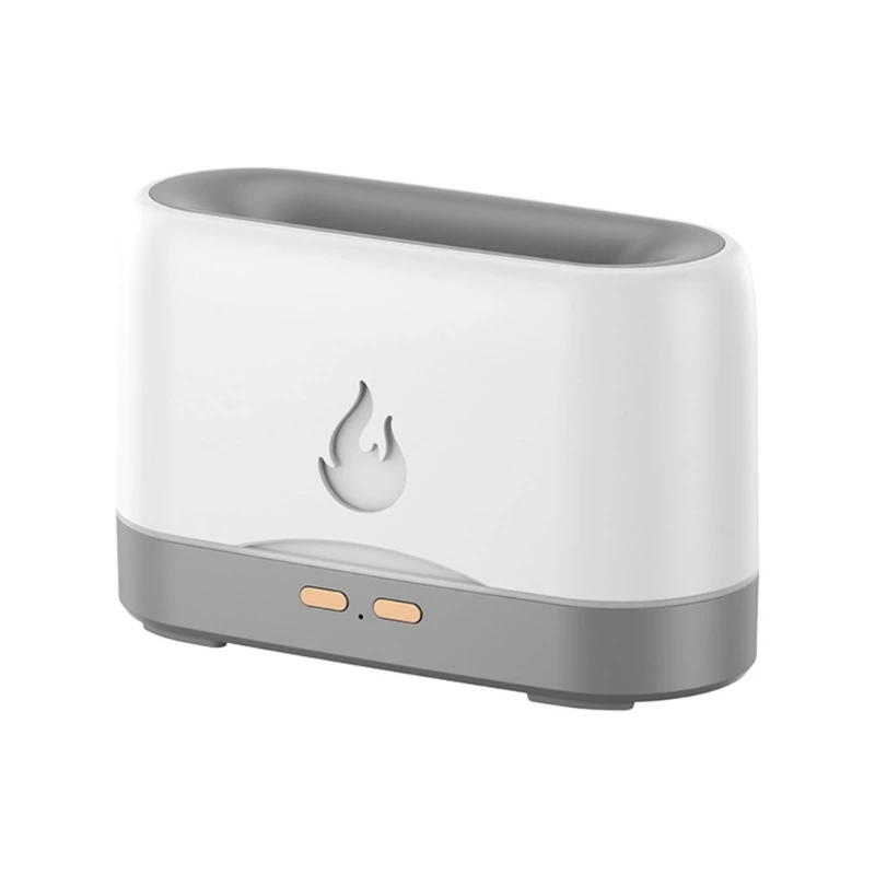 D0AB USB Flame Effect Air Humidifier Essential Oil Diffuser Fragrances Diffuser