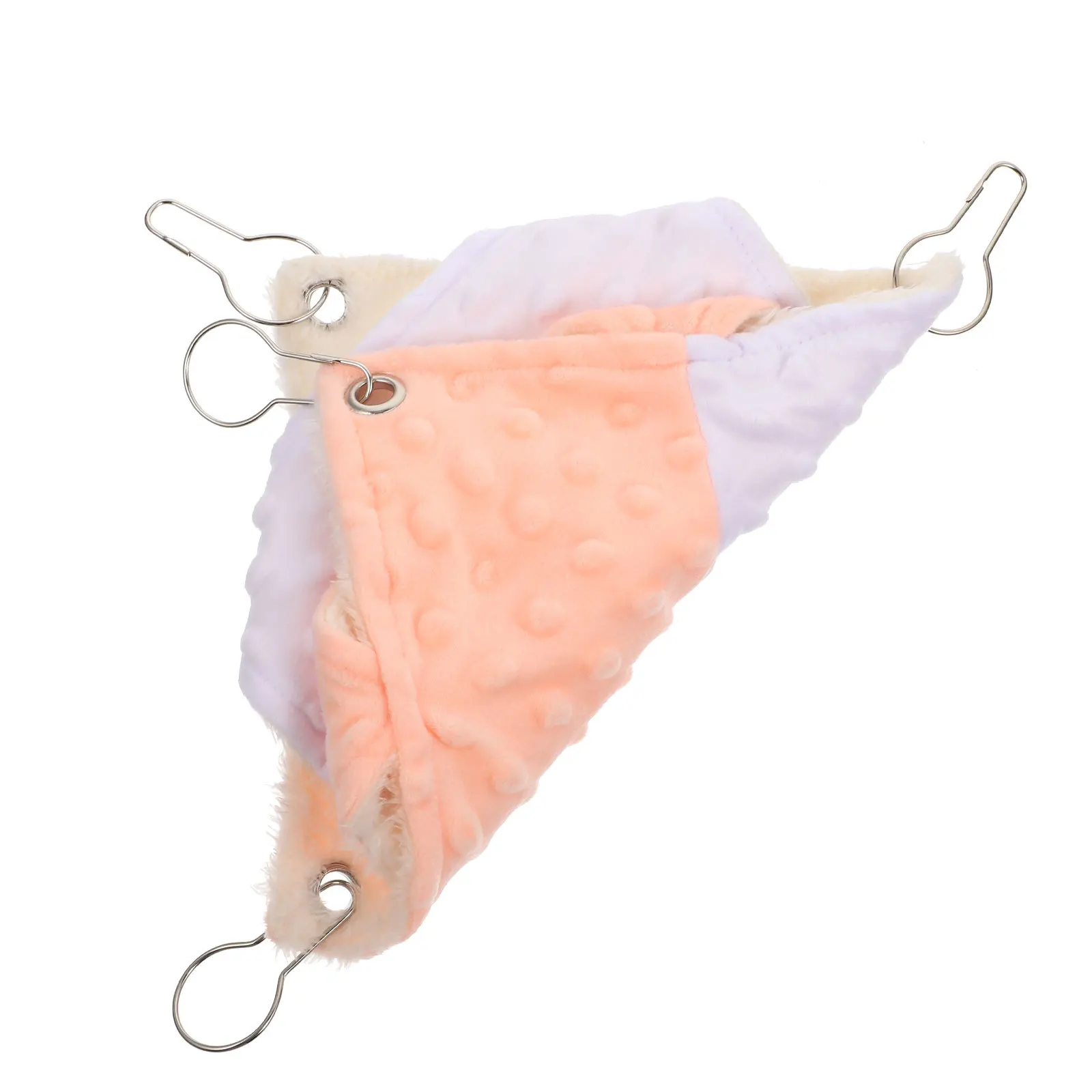 أرجوحة صغيرة دافئة للحيوانات الأليفة مريحة معلقة سرير للهامستر خنازير غينيا شينشيلا يستريح عش أربعة مواسم أرجوحة #2