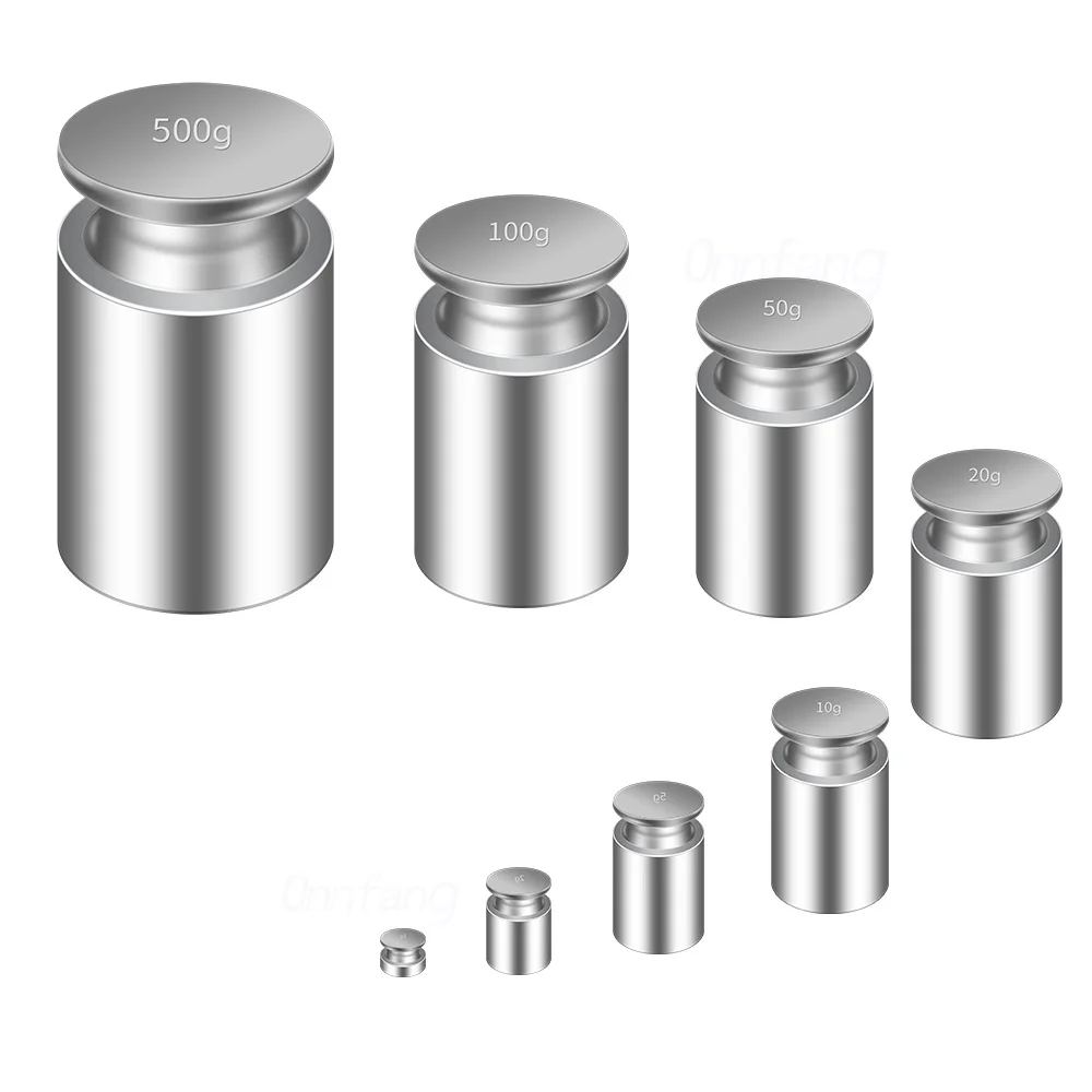 1G-100G Gramm Accurate Calibration Set Hochwertiges Verchromungskalen-Gewichten-Set für Heim-Küchen-Werkzeug 1-5-teiliges Gewicht