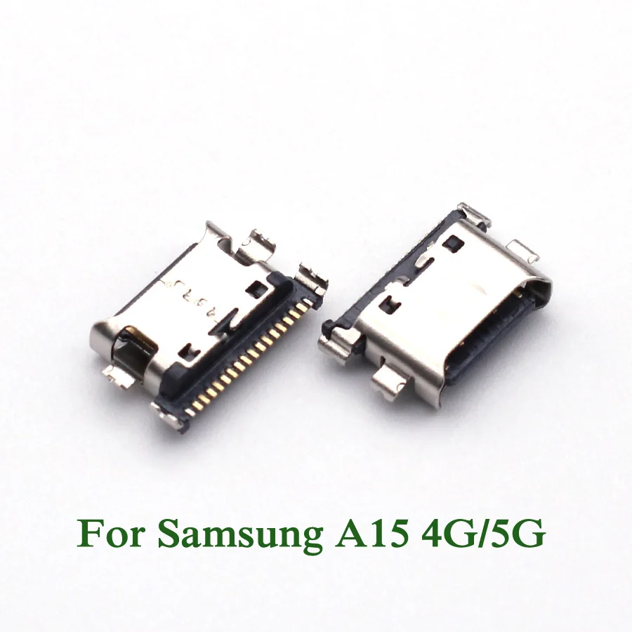 10 قطعة USB شحن ميناء موصل لسامسونج A04 A04S A14 A23 A33 A24 A34 A54 A53 5G A05 A05S A15 A25 A35 A55 A13 4G