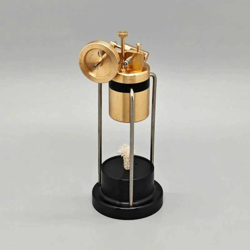 

Mini Steam Engine Model Metal Small Steam Engine Physics Science Device Model Toy