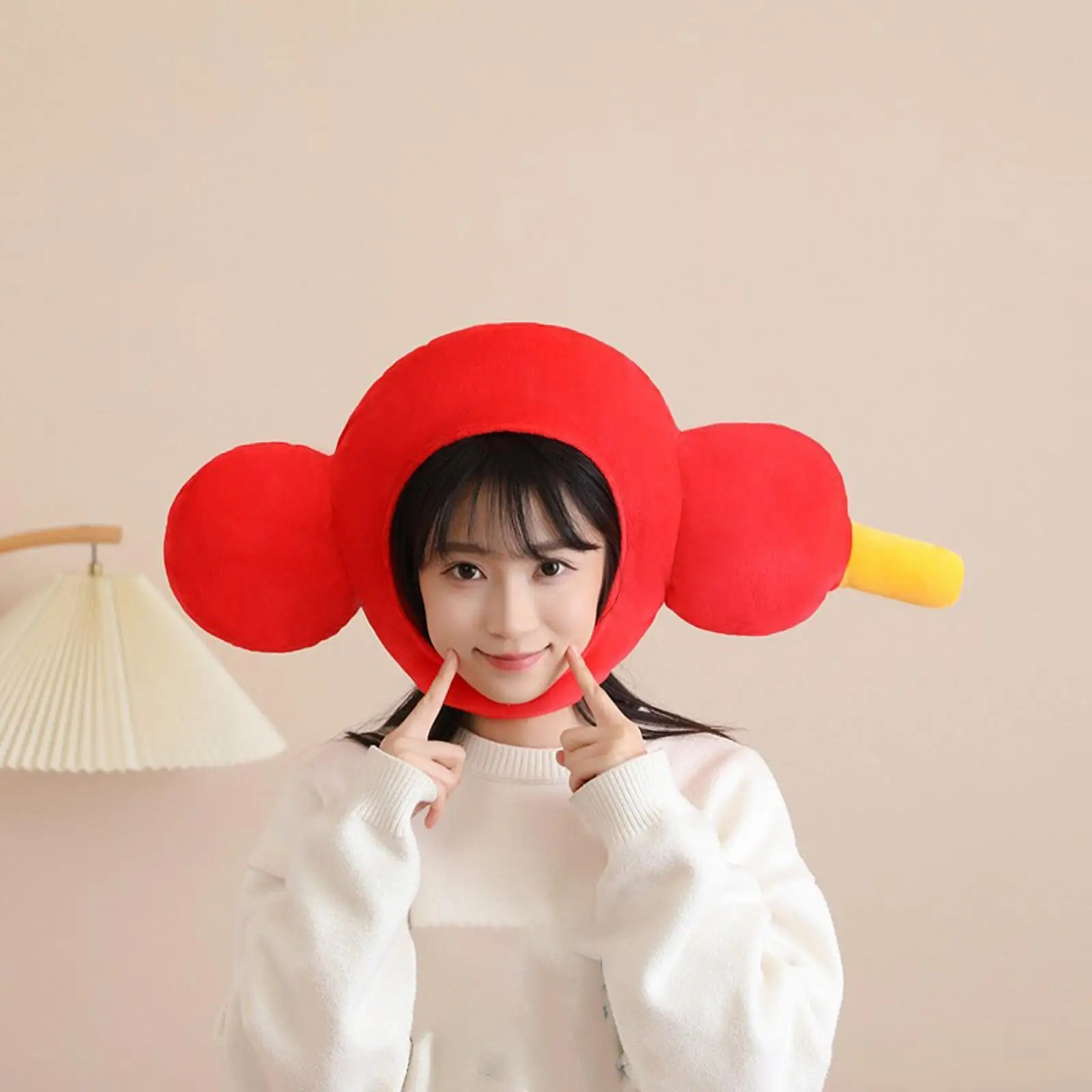 Sombrero para la cabeza, sombrero de fruta para juegos de rol, baile de máscaras, Festival, graduación