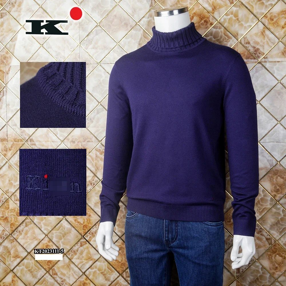 2024 DIKU Sweater Cashmere Men's 2024 New Warm Autumn Winter EmbroideryExcellent Quality Sweater