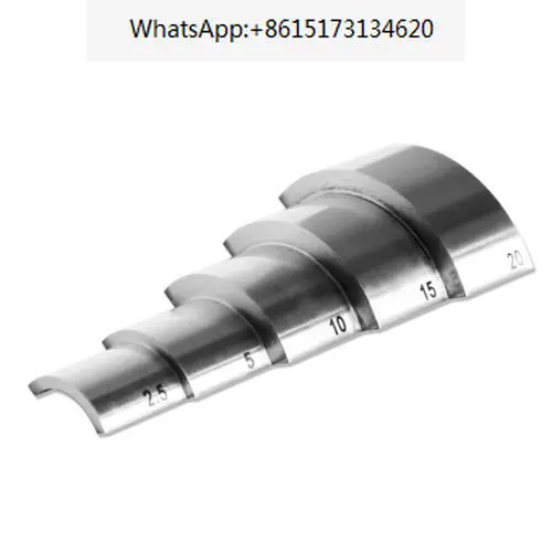 5 step pipe test block 2.5mm/5mm/10mm/15mm/20mm Ultrasonic test block  Carbon Steel block